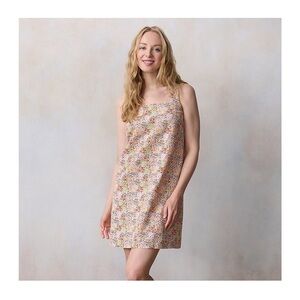 NWT LC Lauren Conrad Multicolor Floral Summer Shift Dress Sz XL $50